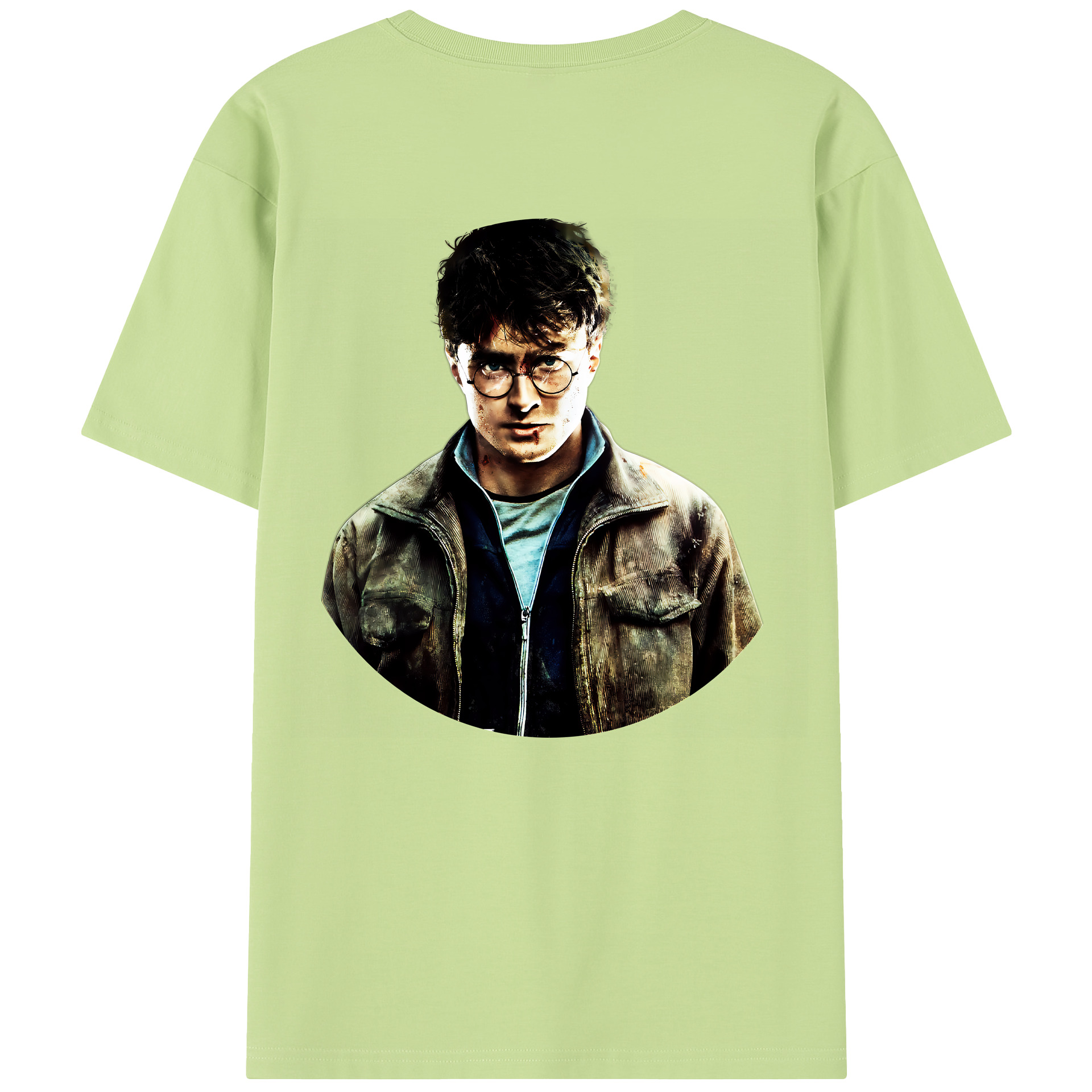 （画像用） Harry Potter ハリー・ポッターシリーズ 綿100％半袖Tシャツ（背面プリント）